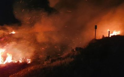 ARDE EZKABA EN UNA TARDE INTENSA