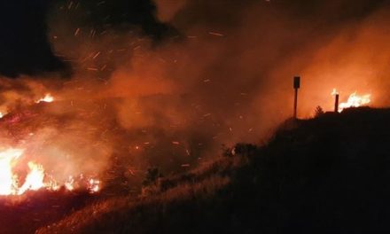 ARDE EZKABA EN UNA TARDE INTENSA